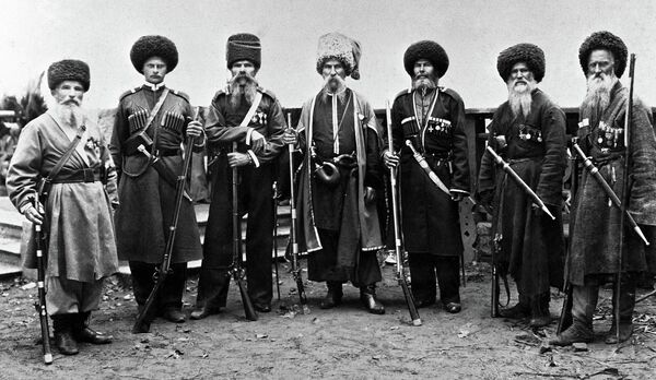 Кубанские казаки в конце XIX века