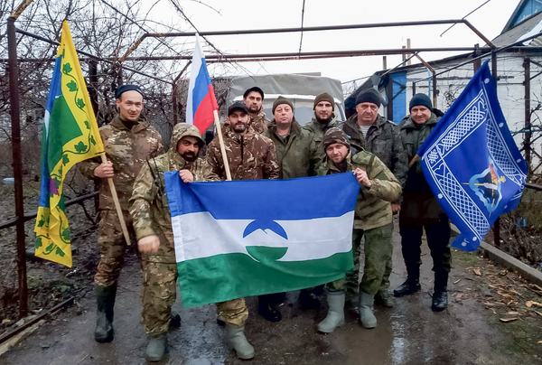 Казаки Терско-Малкинского окружного казачьего общества