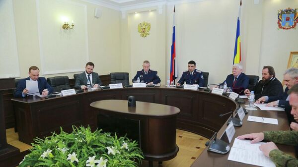 Заседание Совета по делам казачества Ростовской области