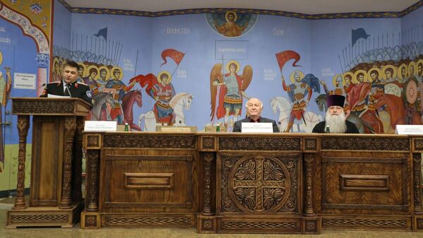 Заседание совета атаманов Кубанского казачьего войска