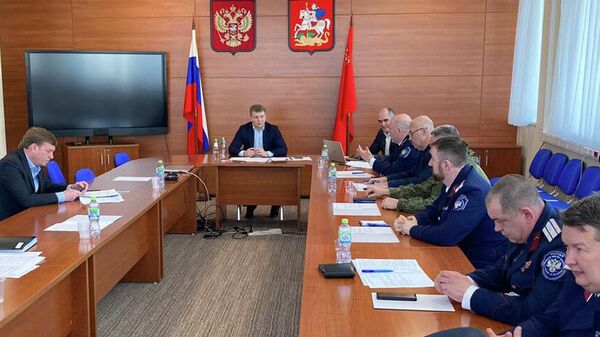 Заседание Координационного совета по делам казачества Московской области