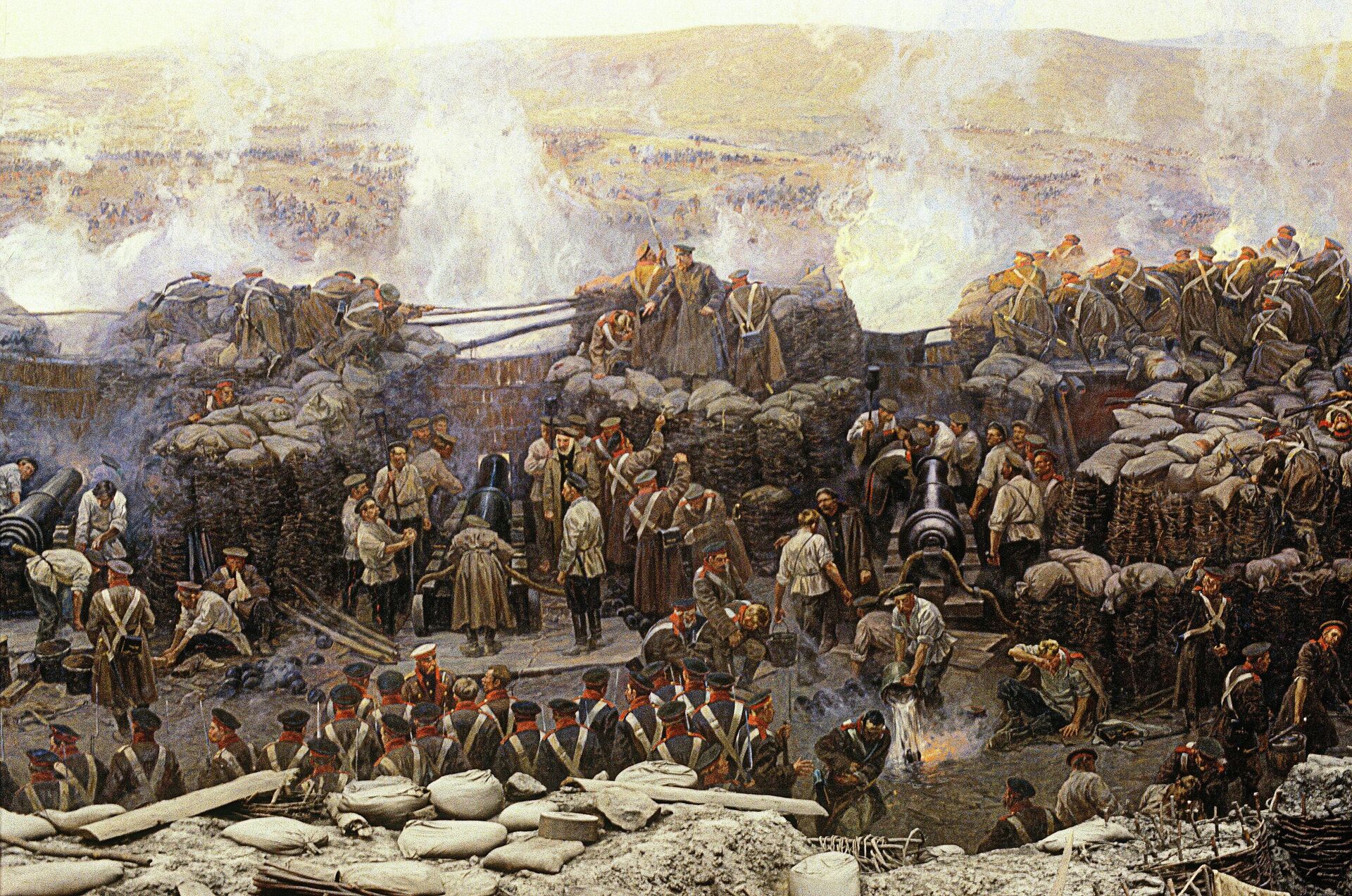Панорама Оборона Севастополя 1854-1855 гг. - РИА Новости, 1920, 03.05.2023