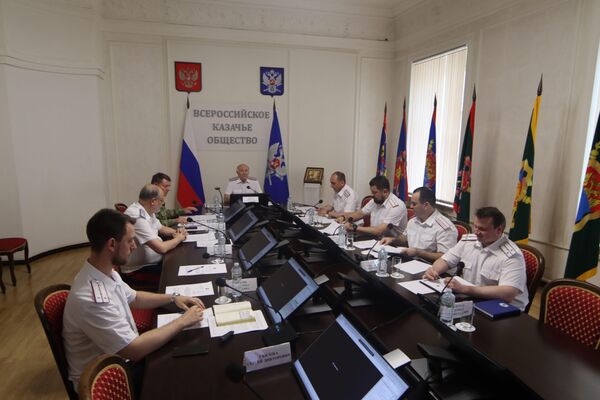 Участники рабочего совещания