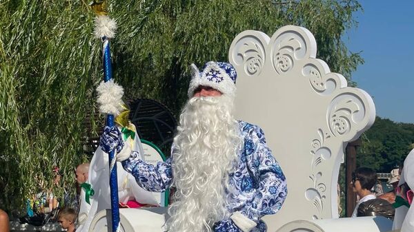 Празднование дня рождения Казачьего Деда Мороза в Железноводске