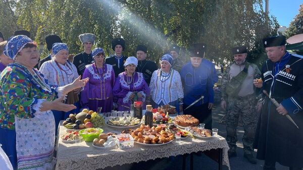 Традиционные шермиции в День Ставропольского окружного казачьего общества