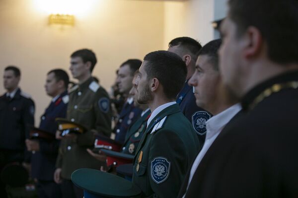 Лидеры казачьей молодежи в казачьем  кадетском корпусе имени атамана И.А. Бирюкова