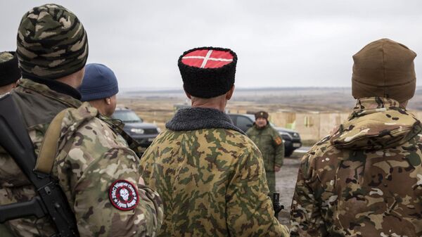 Военно-полевые сборы добровольцев отряда Ермак (Барс-15) в Самарской области