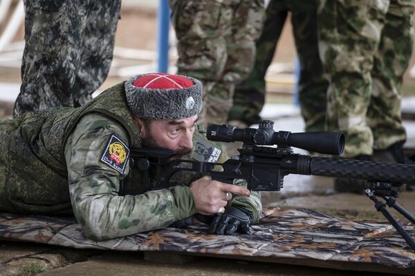 Военно-полевые сборы добровольцев отряда Ермак (Барс-15) в Самарской области