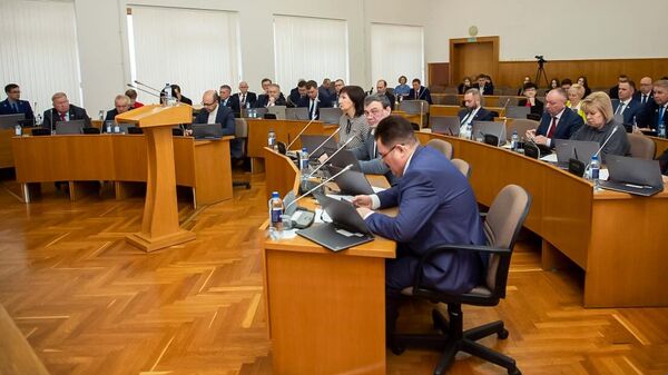 Заседание законодательного собрания Вологодской области