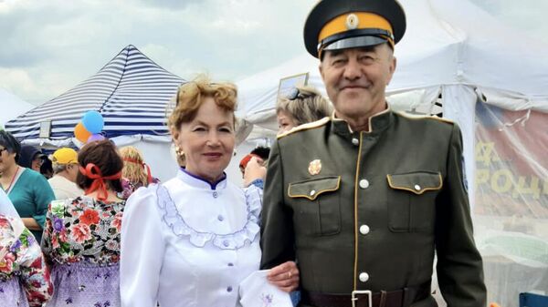 Анатолий Ощепков с женой