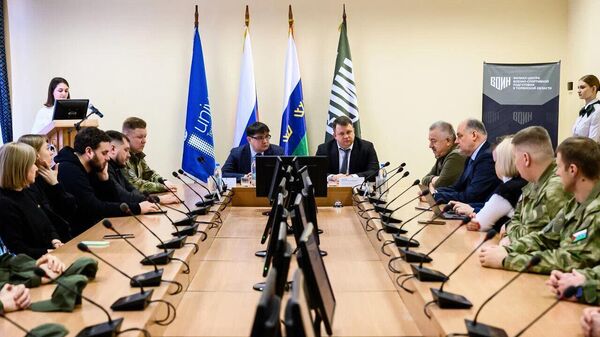 Подписание соглашения между центром военно-спортивной подготовки и патриотического воспитания молодежи ВОИН и казачеством Тюменской области