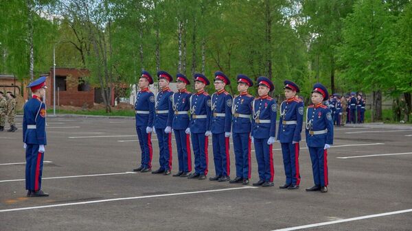 Участники регионального этапа ЦКВ военно-спортивной игры Казачий сполох