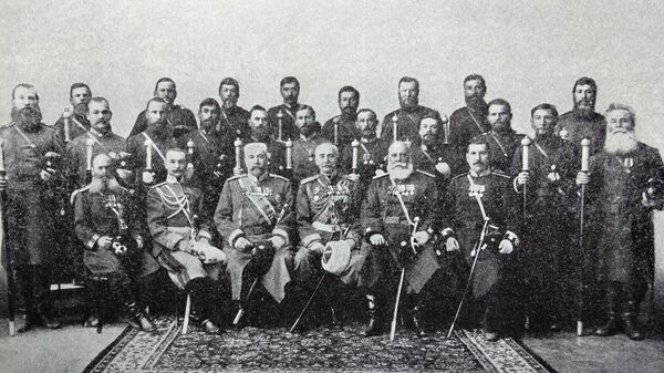 Группа атаманов. 1906 год