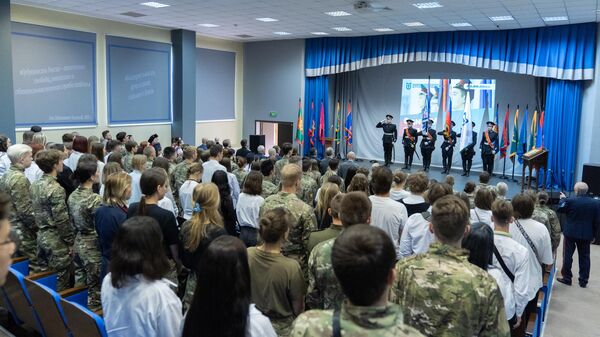 Торжественная церемония в МГУТУ им. К.Г. Разумовского, посвященная Дню знаний