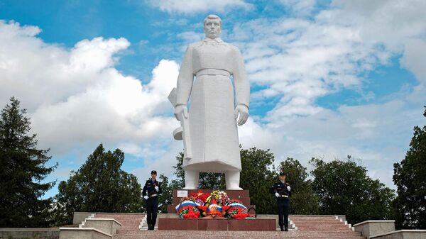 Мемориальный комплекс Сопка Героев в Крымском районе Краснодарского края