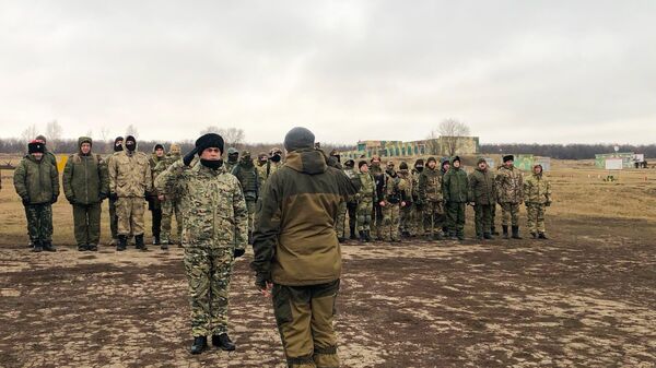 Плановые военно-полевые сборы Волжского Войскового казачьего общества (ВВКО) на тактическом полигоне 15-й бригады