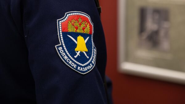 Шеврон Волжского Войскового Казачьего Общества
