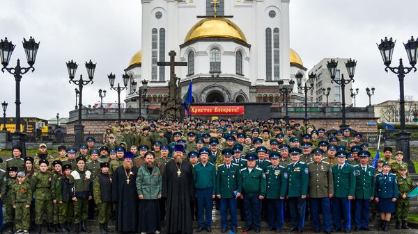 Праздничные мероприятия по случаю 451-й годовщины со дня старшинства Оренбургского казачьего войска в Екатеринбурге Праздничные мероприятия по случаю 451-й годовщины со дня старшинства Оренбургского казачьего войска в Екатеринбурге