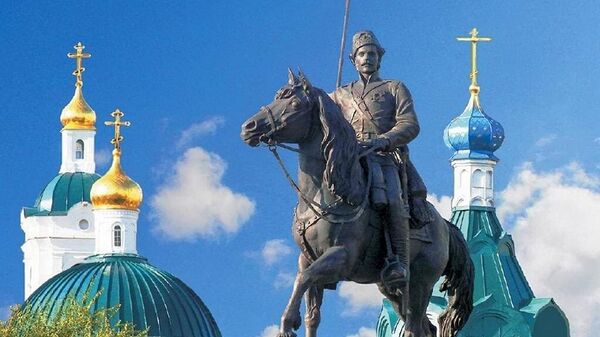 Памятник Оренбургскому казачеству Памятник Оренбургскому казачеству