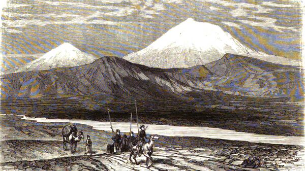 Иллюстрация из книги Флориана Жиля Письма о Кавказе и Крыме, Париж, 1859 год.