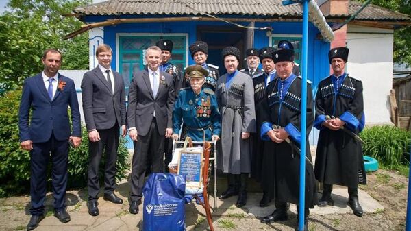 Награждение Михаила Александровича Шашкина нагрудным знаком ФАНД За отличие в службе российского казачества Награждение Михаила Александровича Шашкина нагрудным знаком ФАНД За отличие в службе российского казачества