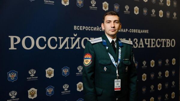 Заместитель атамана Оренбургского казачьего войска по молодежной политике Андрей Замятин