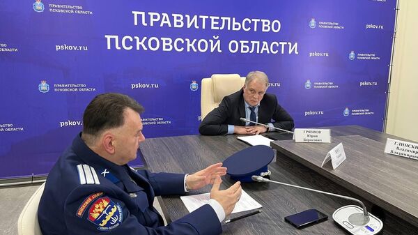 Заседании рабочей группы по делам казачества в Псковской области