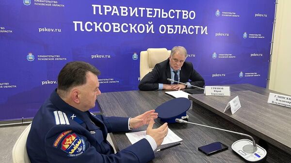 Заседании рабочей группы по делам казачества в Псковской области