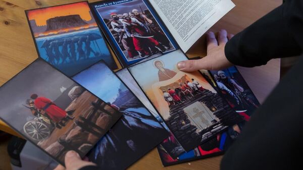 Иллюстрации к арт-буклету Повесть об Азовском сидении Иллюстрации к арт-буклету Повесть об Азовском сидении