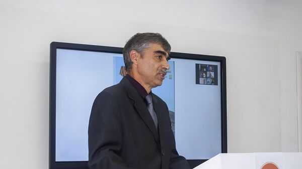 Автор-составитель Виталий Апрелков на презентации книги Георгиевские кавалеры Забайкалья. Герои Даурии -3