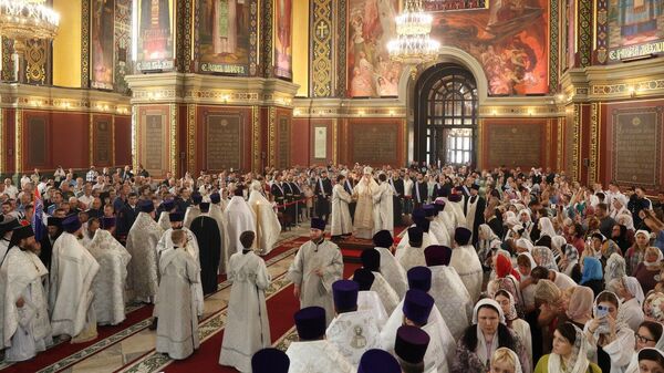 Литургия в честь 1700-летия I Вселенского Собора