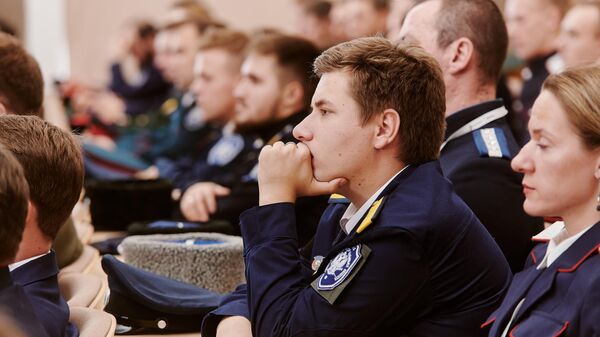 Участники молодежного казачьего форума