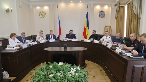 Заседание Совета по делам казачества в Ростовской области