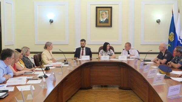 Заседание рабочей группы по делам казачества при администрации Астрахани