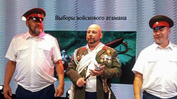 Избрание нового атамана Енисейского войскового казачьего общества