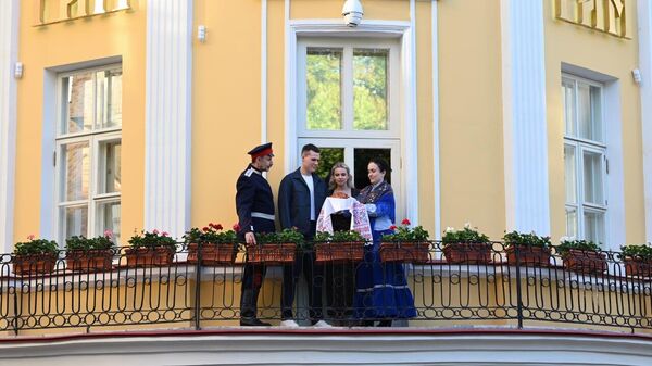 Казачья свадьба в Центральном музее российского казачества
