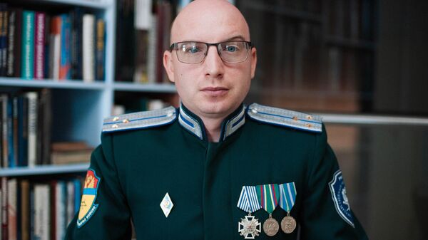Директор Детской казачьей организации Оренбургской области Александр Мещеряков