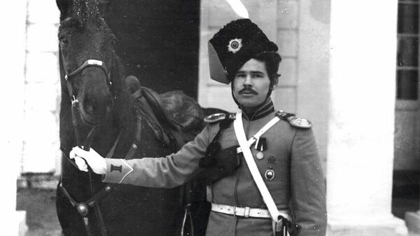 Казак Ф.Г.Литвинов 2-й Оренбургской сотни лейб-гвардии Сводно-Казачьего Его Величества полка Казак Ф.Г.Литвинов 2-й Оренбургской сотни лейб-гвардии Сводно-Казачьего Его Величества полка