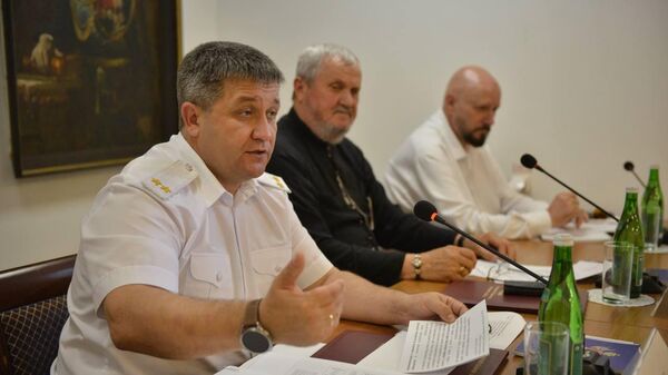 Атаман Кубанского казачьего войска Александр Власов на малом совете атаманов 