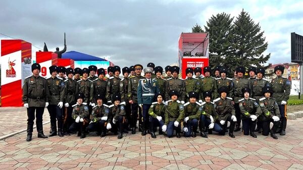 Члены Центра казачьих боевых дисциплин