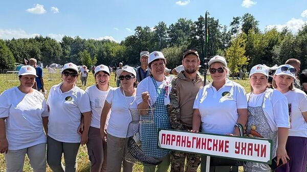 Участники фестиваля Царевококшайская уха в Йошкар-Оле