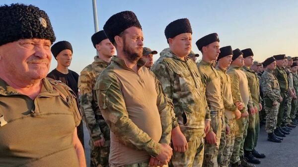 Военно-полевые сборы Таманского казачьего отдела Кубанского казачьего войска на Кубани 