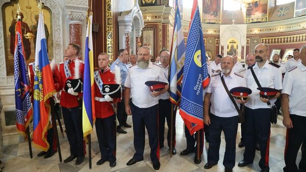Встреча врио губернатора Ростовской области Юрия Слюсаря с атаманами окружных и юртовых казачьих обществ Всевеликого войска Донского Встреча врио губернатора Ростовской области Юрия Слюсаря с атаманами окружных и юртовых казачьих обществ Всевеликого войска Донского
