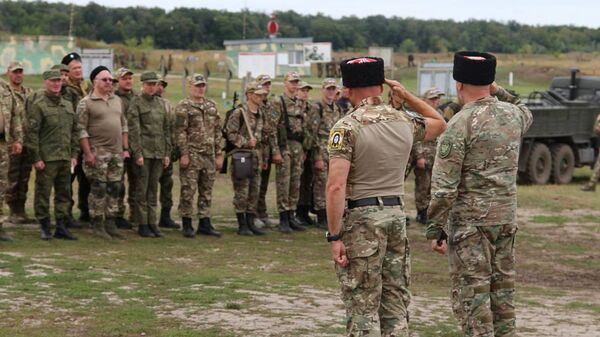Ежегодные военно-полевые сборы Волжского войскового казачьего общества