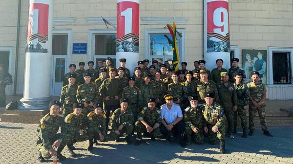 Забайкальские казаки готовятся к параду 
