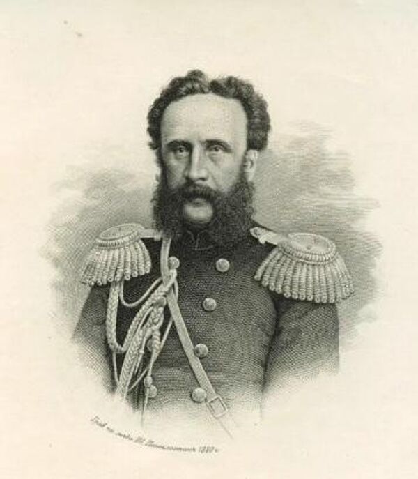 Иван Пожалостин. Портрет П.К.Услара. 1880 год Иван Пожалостин. Портрет П.К.Услара. 1880 год