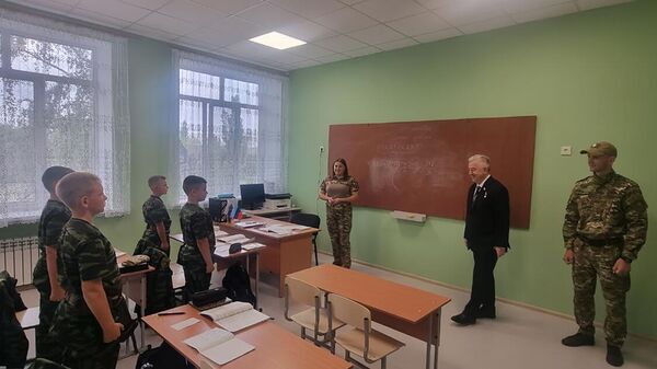 Рабочая поездка первого заместителя атамана ВсКО, депутата Госдумы Виктора Водолацкого в ЛНР Рабочая поездка первого заместителя атамана ВсКО, депутата Госдумы Виктора Водолацкого в ЛНР