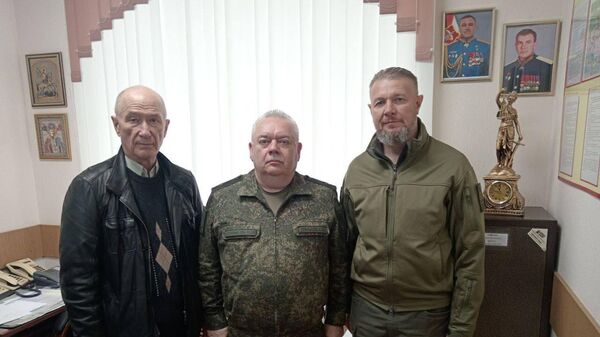 Рабочая встреча командования Центрального военного округа и атамана Оренбургского войскового казачьего общества Игоря Цыганова