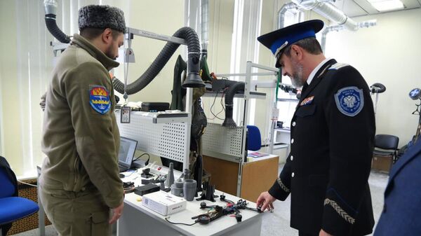 Атаман Всероссийского казачьего общества в казачьем центре специальной подготовки Северо-Западного казачьего войска Балтийский сокол