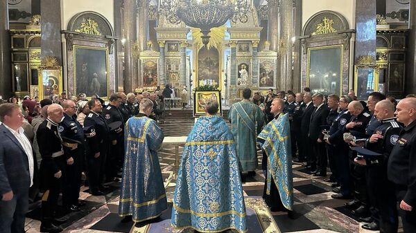 Совет атаманов Северо-Западного казачьего войска в Санкт-Петербурге 